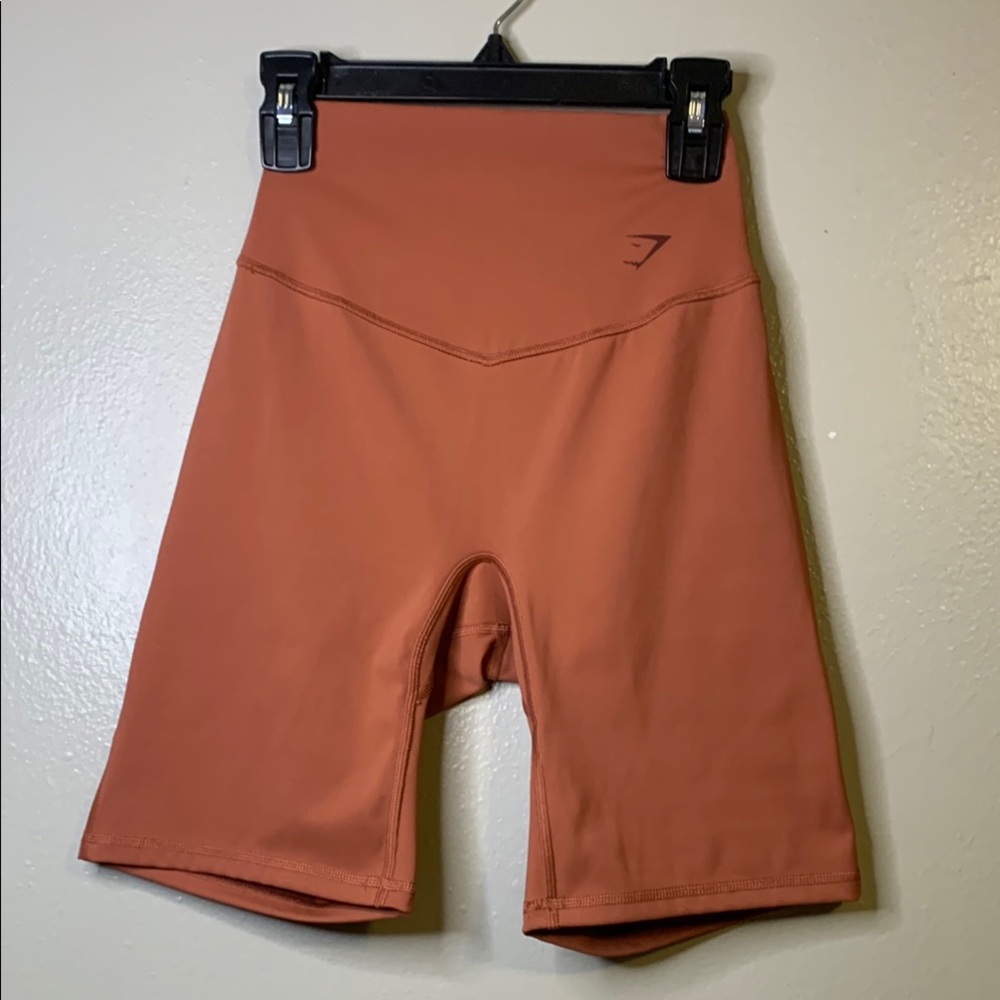 Gymshark Women’s Elevate High-Waisted Cycling Shorts Rose Brown X-Small
